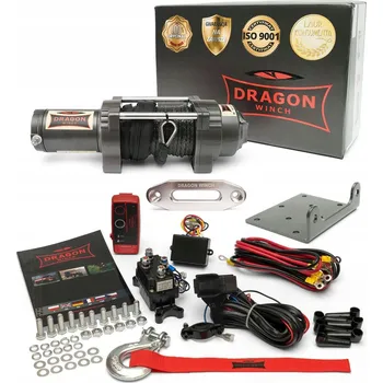 Dragon Winch Elektrický naviják 12V 2721 kg (6000 lb) se syntetickým lanem