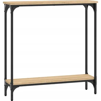 Konferenční stolek VidaXL Konzolový stolek, dub sonoma, 75x22,5x75 cm