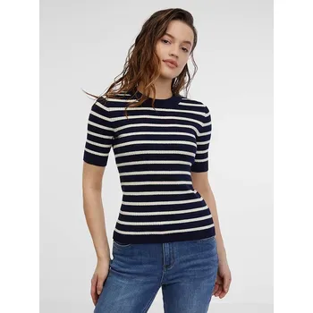 Oblečení a móda Tričko orsay Dunkelblau/ Creme 6124915 S