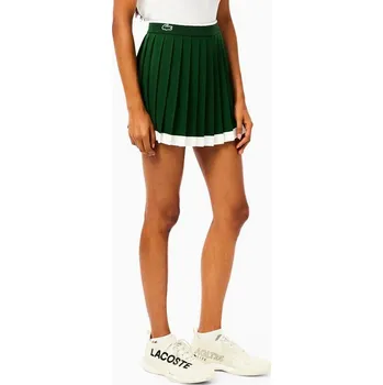 Dámská sukně Dámská sukně Lacoste Ultra-Dry Stretch Tennis Skirt Green/Flour-Green S
