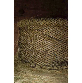 Síť na seno HIPPOTONIC Síť na seno Hippotonic, na kulaté balíky, 280×280 cm, oka 5x5 cm, černá