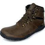 zimní barefootové boty s membránou BUGGA DYLAN Brown B00196-18 - 42