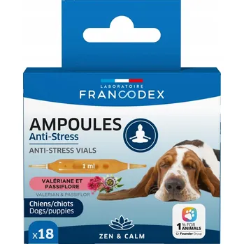 Francodex Anti-stress ampulky pes, štěně 18x1ml