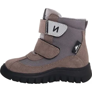 Dívčí kozačky Boty Naturino Taupe/ Grau 2242950 25