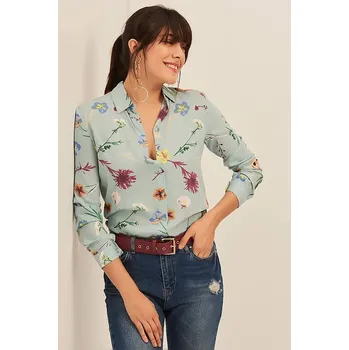 Dámská košile Košile Olalook Türkis 573673 40