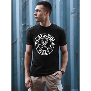 Pánské triko DSTREET ČERNÁ L