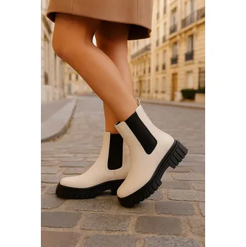 Dámské kozačky Boty Bellucci Weiß/ Schwarz 7809471 41