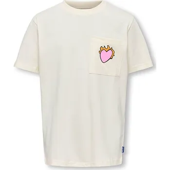 Chlapecké tričko Tričko ONLY & SONS Junior Weiß 401583 122