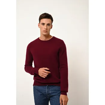 Pánský svetr Svetr Just Cashmere Bordeaux 4157195 M