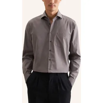 Pánská košile Košile Seidensticker Anthrazit 9616395 39