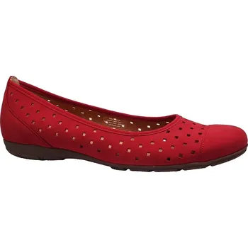 Dámské baleríny Letní vycházková obuv-baleríny, Gabor, červená: 27,8 42 (8928-8928)