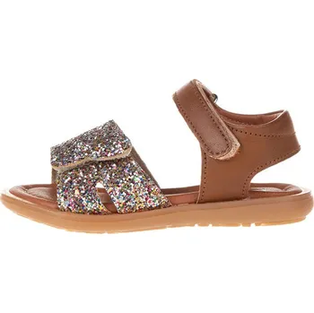 Dívčí sandály lamino Braun/ Bunt 6598253 34