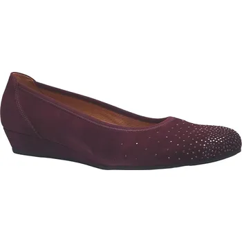 Dámské lodičky Vycházková obuv-lodičky, Gabor, šíře G, vínová: 27,8 42 (30712-30794)