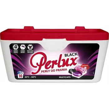 Kapsle na praní PERLUX Kapsle na praní černé prádla 10 kusů