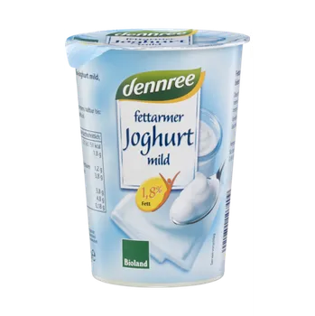 Dennree Jogurt bílý nízkotučný 500g bio BIO VEGETARIAN Množství: 3 ks