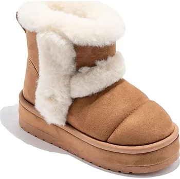 Dámské kozačky Boty C'M Camel 8994260 39