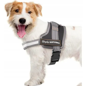 Postroj pro psa Silný, super měkký postroj pro psa, reflexní, velikost M, proti tahání