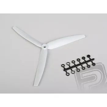 RC náhradní díl Vrtule GWS EP 10x6 šedá 3-listá