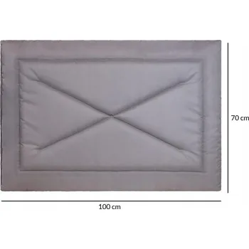 Pelíšek pro psa Pelíšek podložka pro psa 70x100 cm šedá voděodolná