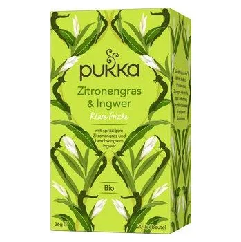 Čaj Pukka Čaj citronová tráva a zázvor 36g bio BIO VEGAN Množství: 1 ks