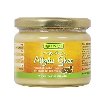 Přepuštěné máslo Rapunzel Allgäu ghí 250g bio BIO VEGETARIAN BEZLEPEK Množství: 1 ks