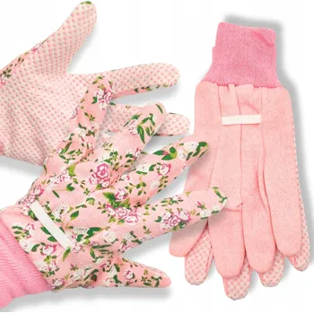 Pracovní rukavice Gardenic Zahradní rukavice 2 páry vel. M Růžové