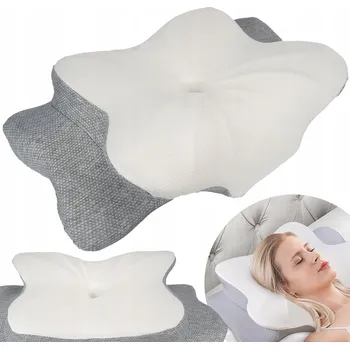 Polštář POLŠTÁŘ PRO SPANÍ NA BOKU A BŘICHU ORTOPEDICKÝ PROFILOVANÝ Z PAMĚŤOVÉ PĚNY