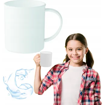 Plastový hrnek s uchem 300ml Piknikový Na Výlet granátový