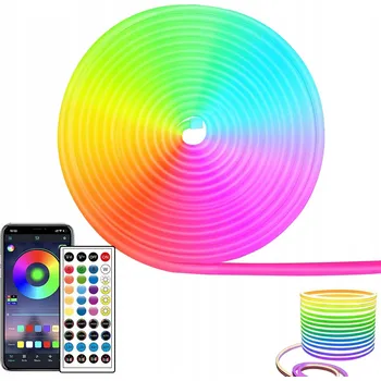 LED páska NEON LED pásek 10m ovládaný telefonem IP65 60LED/M