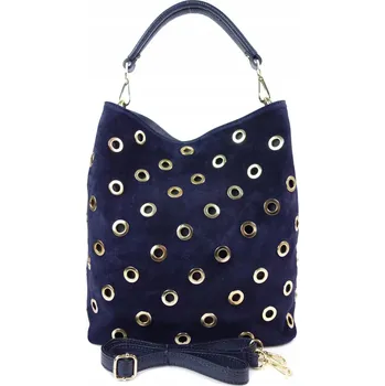 Vera Pelle kabelka vak z pravé kůže, vícebarevná