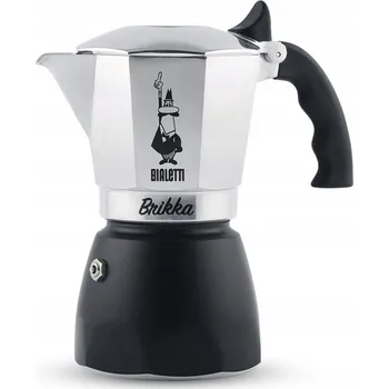 Kávovar Kávovar Bialetti New Brikka 4tz stříbrno-černý