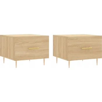 Konferenční stolek Konferenční stolek VidaXL čtvercový 50 x 40 x 50 cm, dub sonoma