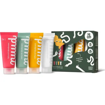 NUUD Sada přírodních krémových deodorantů Family Pack