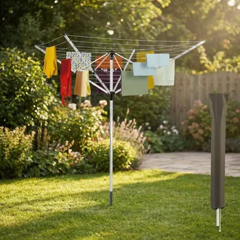 Sušák na prádlo Zahradní sušák na prádlo s obalem Konighoffer Sunday 190 x 250 cm