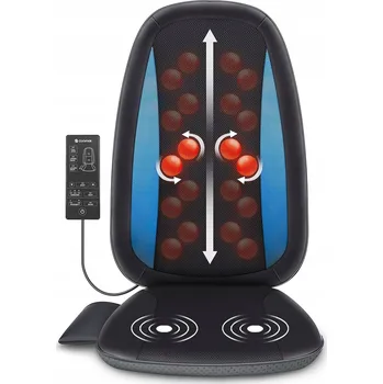 Masážní přístroj MASÁŽNÍ PŘÍSTROJ NA ZÁDA HÝŽDÍ PILOT VIBRACE MASÁŽNÍ PODLOŽKA SHIATSU VYHŘÍVÁNÍ