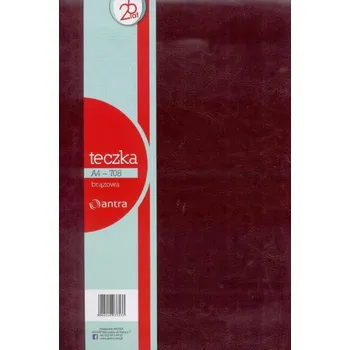 ŠANON PRO DĚTI ŠKOLNÍ ŠANON DESKY A4 708 ČERVENÝ ANTRA