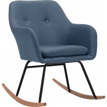Křeslo Houpací křeslo VidaXL modré