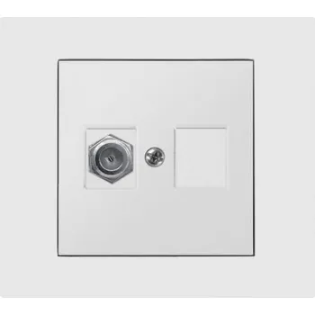 Elektrická zásuvka Nástěnná Elektrická Zásuvka Elektro-Plast bílá