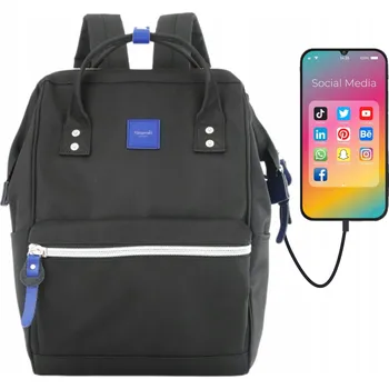 Městský batoh Městský batoh Himawari černý