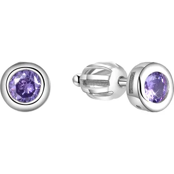 Šperk Stříbrné náušnice AGUP1563S Beneto