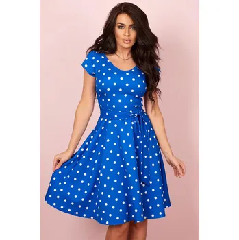 Dámské šaty TopMode Společenské šaty s puntíky 946849