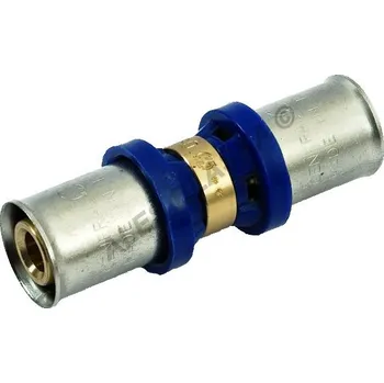 Instalatérský materiál GENERAL FITTINGS - Itálie | H-LINE lisovací přímá spojka oboustranná, PRESS (pro PEX-AL, plastohliníkové trubky) - 26x26 H1701