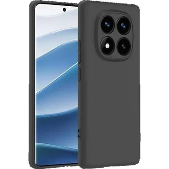 Telefonní příslušenství Lenuo TPU Frosted kryt pro Xiaomi Redmi Note 14 Pro 4G černá