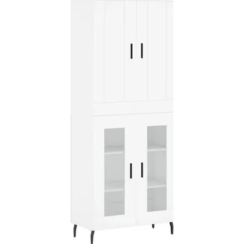 Komoda VidaXL bílý, 34 x 69,5 x 180 cm