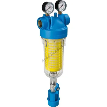 Ochranný vodní filtr ATLAS FILTRI - Itálie | HYDRA M-RLH samočistící filtr se zpětným proplachem s manometry (Atlas filtr vodní-filtrace vody) - 3/4" HYDRA M-RLH