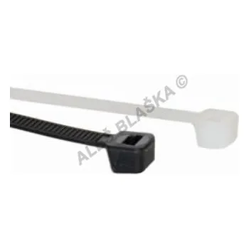 Stahovací páska Stahovací pásek ZIP bílý - 2,5 x 165 100ks 1980