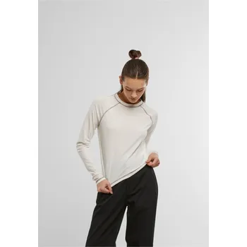 Pánské tričko Ladies Contrast Jersey Longsleeve - offwhite 3XL