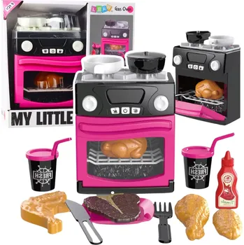 Dětská kuchyňka Dětská kuchyňka s troubou My Little Home – růžová se světly a zvuky