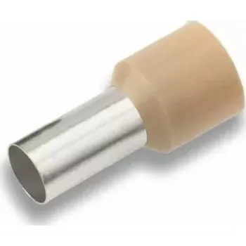 Cimco 187237 Izolovaná dutinka Cu 35/25 mm, béžová (50 ks)