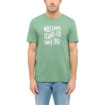 Pánské tričko Tričko Mustang Grün 6032400 M